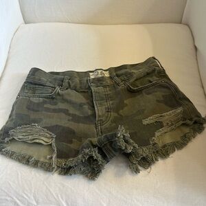 Free people Jean Shorts